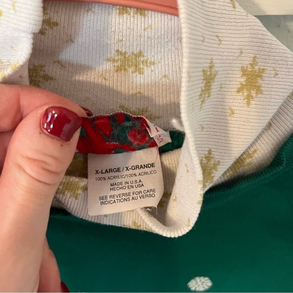 Vintage Nutcracker Women's XL Penguin Winter Turtleneck Sweatshirt. - Picture 5 of 9